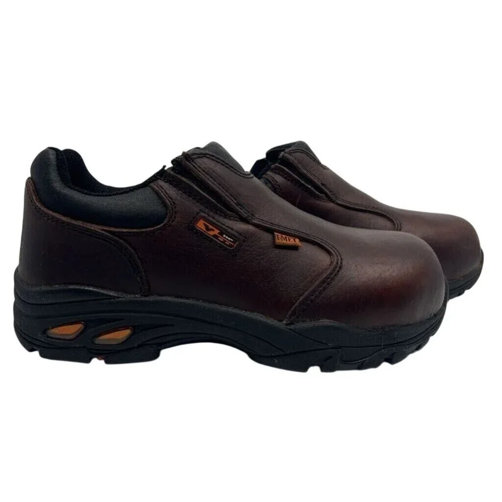 Thorogood Unisex Adults I-Met2 Work Safety Boots Brown Leather Ankle M4 W6 M New